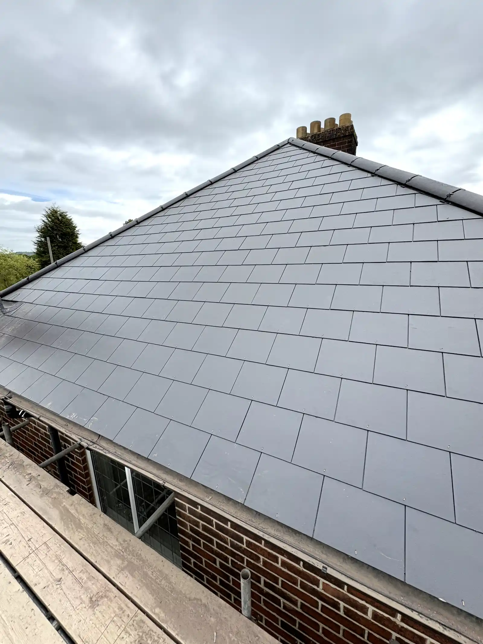 Slate roof detail, Leicestershire