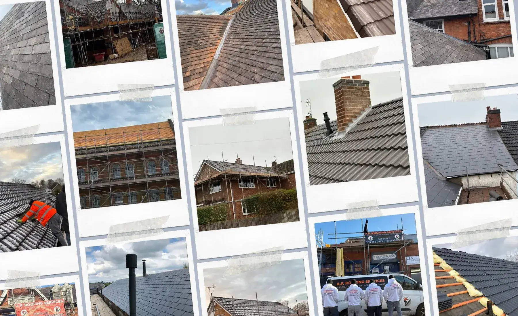 A.P Roofing Services work across Leicestershire