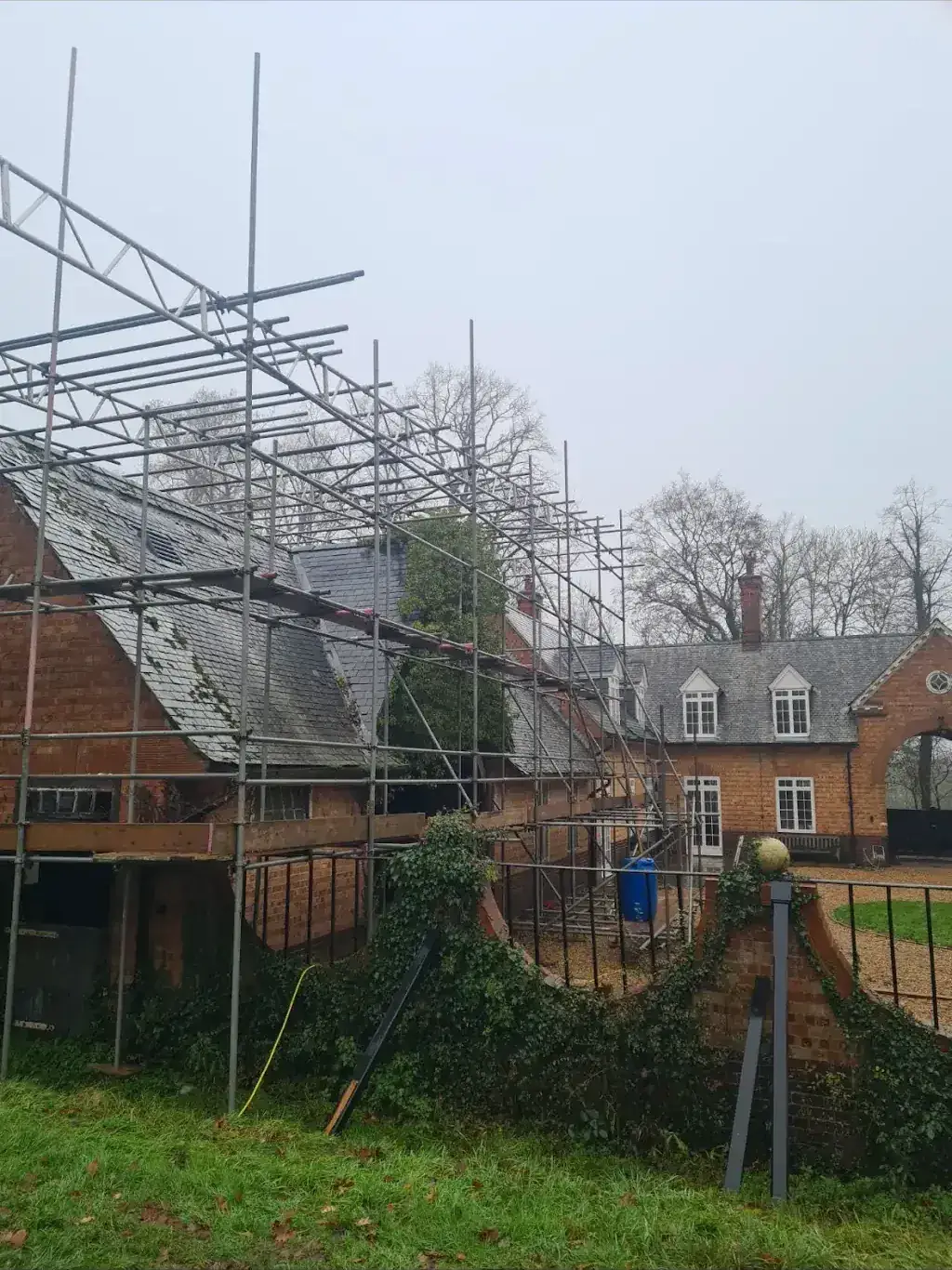 Concrete tile roof, Leicestershire