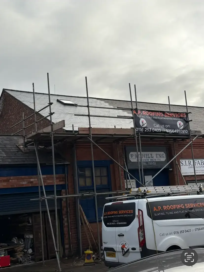 Conservation area roofing, Leicester