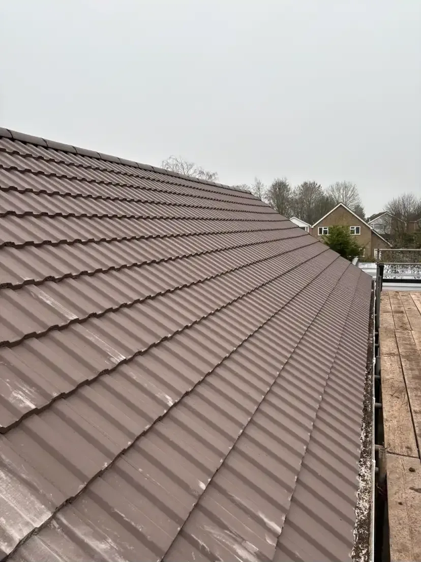 New flat roof, Leicestershire